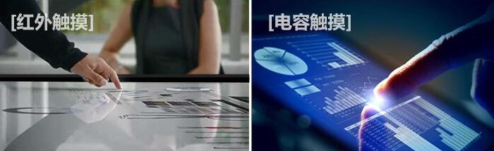 觸摸一體機(jī)電容觸摸屏和紅外觸摸屏有什么區(qū)別？